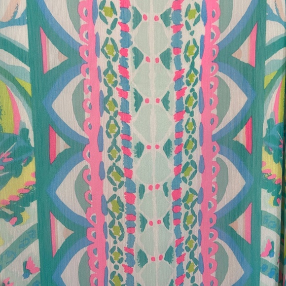 Lilly Pulitzer Winni Maxi Dress Maraca My World Print Small - Picture 3 of 8